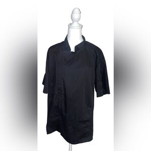 Chef Works Black Short Sleeve Work Shirt *make offers*